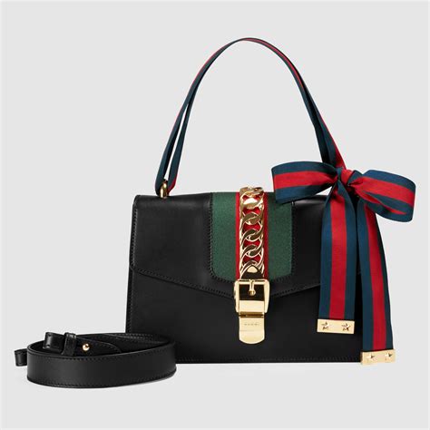 gucci sylvie bag sizes|Gucci sylvie bag medium.